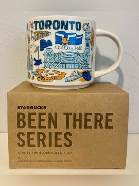 Starbucks Been There Series Toronto Canada Ceramic 14oz Coffee Tea Mug